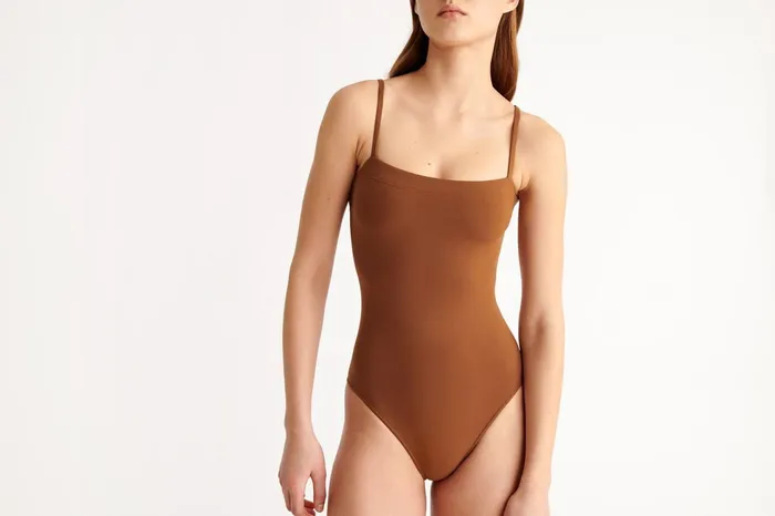 ERES Aquarelle Tank OnePiece Caramelo Women OnePiece Swimsuits