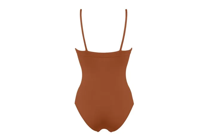ERES Aquarelle Tank OnePiece Caramelo Women OnePiece Swimsuits