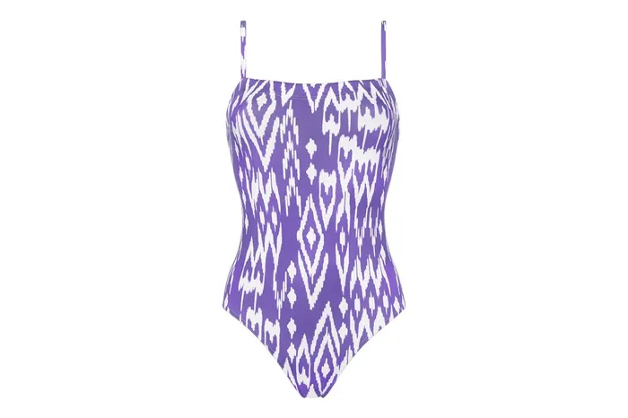 ERES Cloud Tank OnePiece Imprime Wind Flashy Women OnePiece Swimsuits