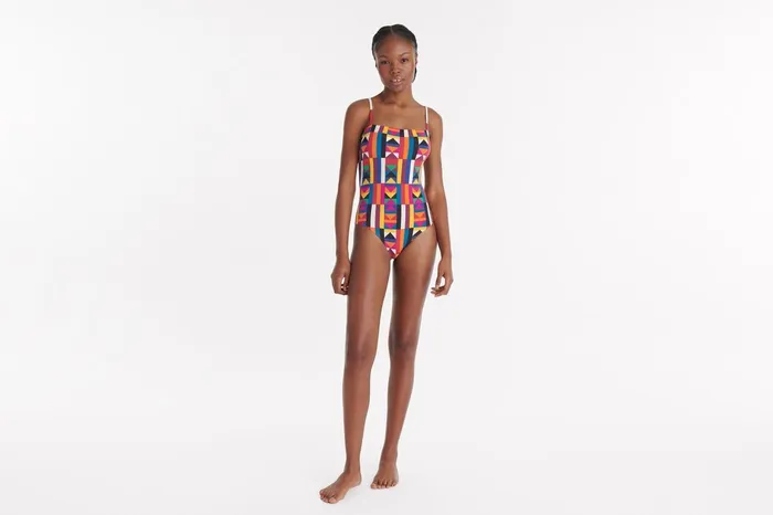 ERES Colors Tank OnePiece Imprime Kaleido Soleil Women OnePiece Swimsuits
