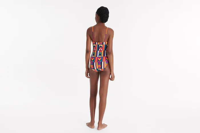 ERES Colors Tank OnePiece Imprime Kaleido Soleil Women OnePiece Swimsuits