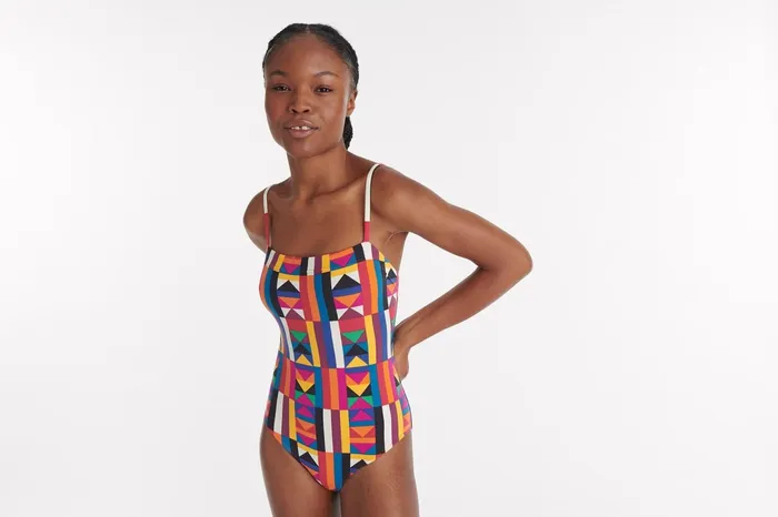 ERES Colors Tank OnePiece Imprime Kaleido Soleil Women OnePiece Swimsuits