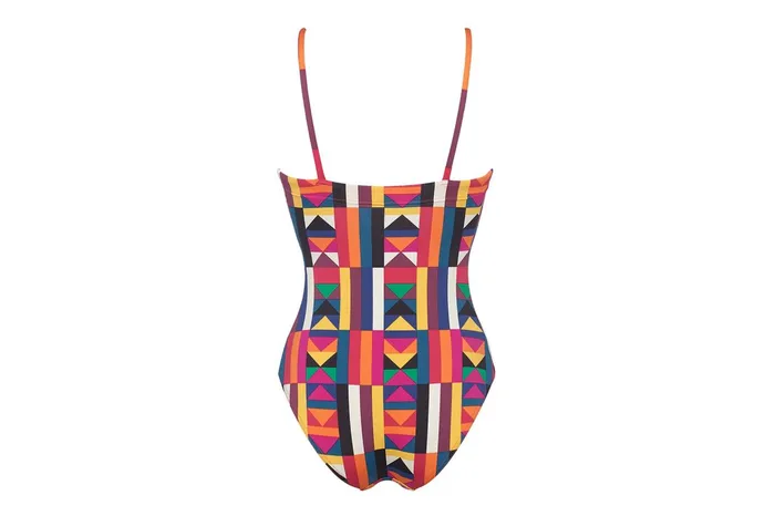 ERES Colors Tank OnePiece Imprime Kaleido Soleil Women OnePiece Swimsuits