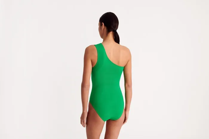 ERES Effigie OneShoulder OnePiece Fou Women OnePiece Swimsuits