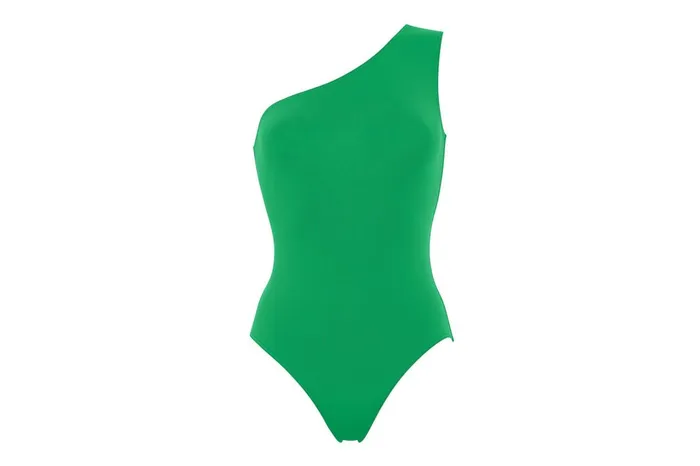ERES Effigie OneShoulder OnePiece Fou Women OnePiece Swimsuits