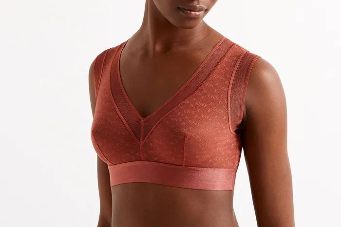ERES Equilibre Crop Top Bra Poudre De Soleil Women Bras