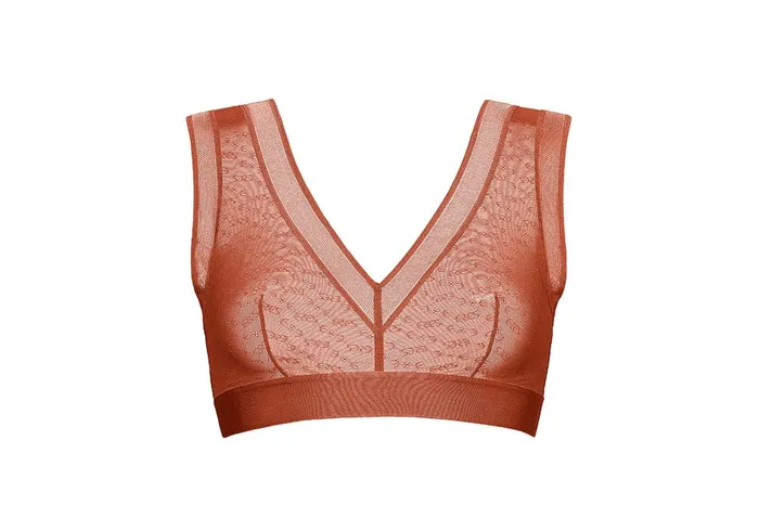 ERES Equilibre Crop Top Bra Poudre De Soleil Women Bras