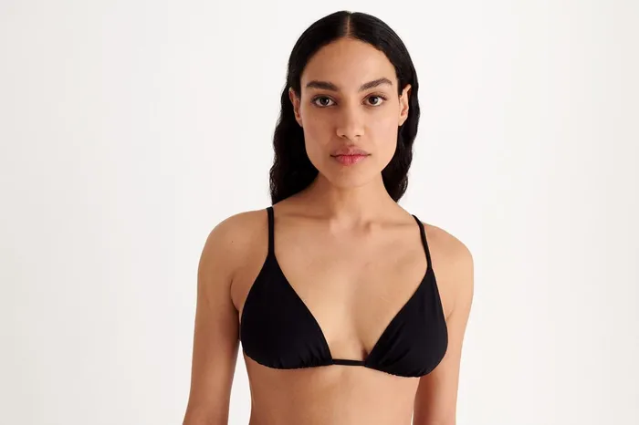 ERES Mouna Small Triangle Bikini Top Noir Women Bikini Tops