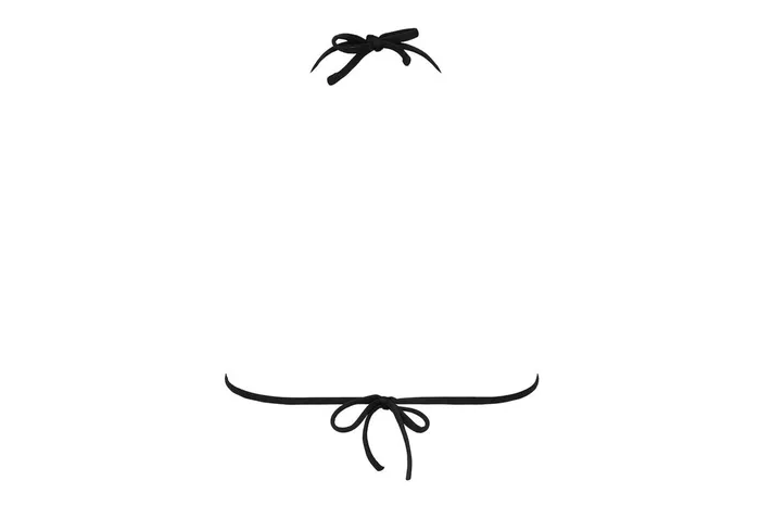 ERES Mouna Small Triangle Bikini Top Noir Women Bikini Tops