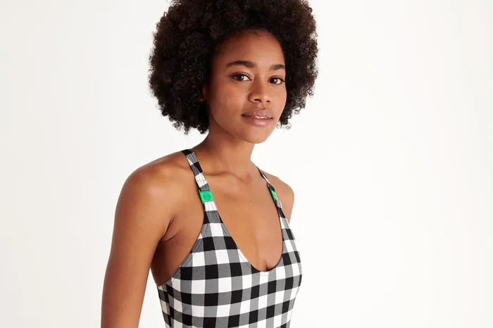 ERES Vif Tank OnePiece NoirBlanc 23h Women OnePiece Swimsuits