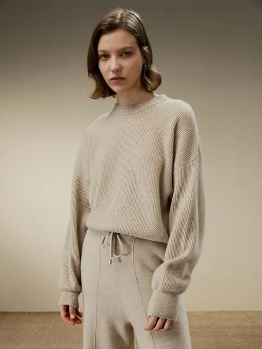 Eshe 2in1 Cashmere Detachable Hoodie Women Lilysilk Knitwear