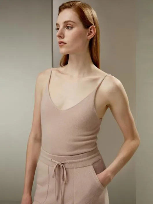 Essential Pure Cashmere Camisole Top Women Lilysilk Essentials