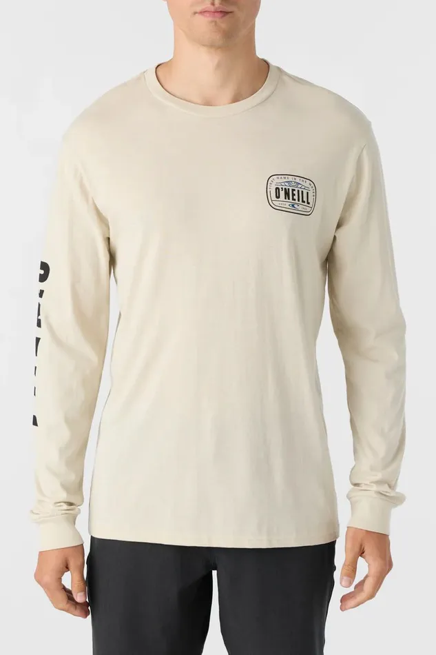 EVENTIDE STANDARD FIT LONG SLEEVE TEE Lt Khaki Men O039NEILL Featured