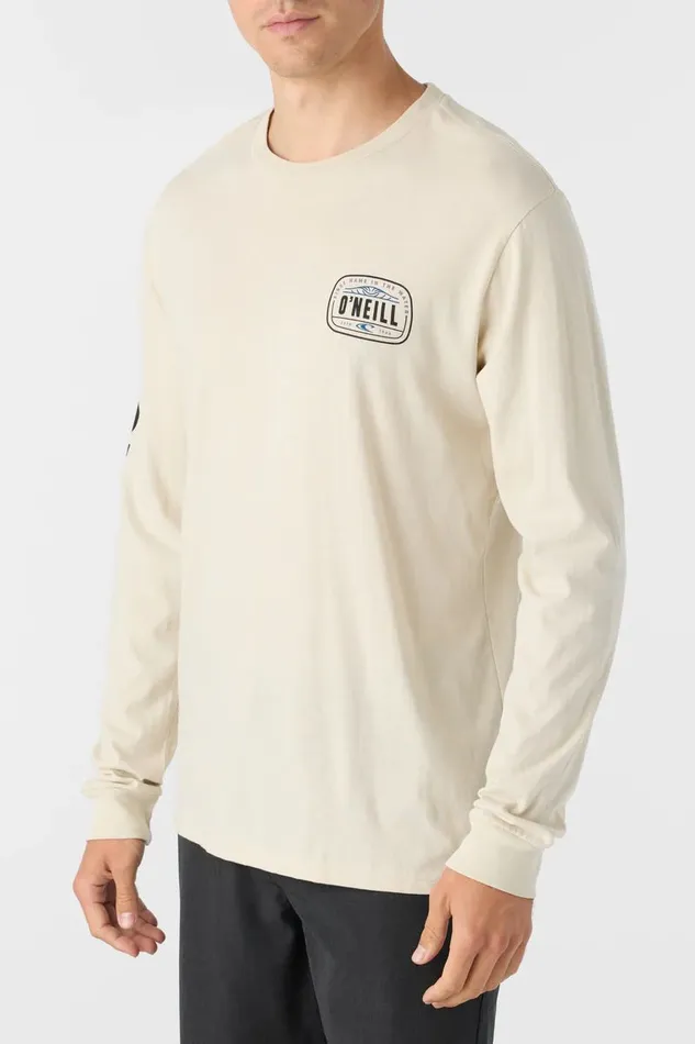 EVENTIDE STANDARD FIT LONG SLEEVE TEE Lt Khaki Men O039NEILL Featured