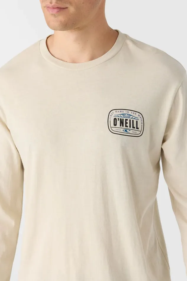 EVENTIDE STANDARD FIT LONG SLEEVE TEE Lt Khaki Men O039NEILL Featured