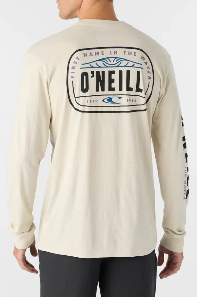 EVENTIDE STANDARD FIT LONG SLEEVE TEE Lt Khaki Men O039NEILL Featured