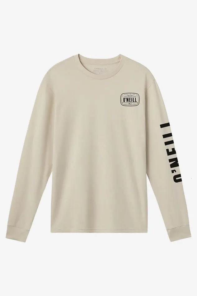 EVENTIDE STANDARD FIT LONG SLEEVE TEE Lt Khaki Men O039NEILL Featured
