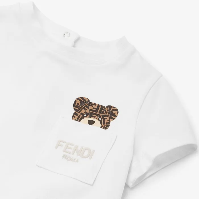 Fendi Baby Boy Baby TShirt Jersey Baby Tshirt 8211 Kids