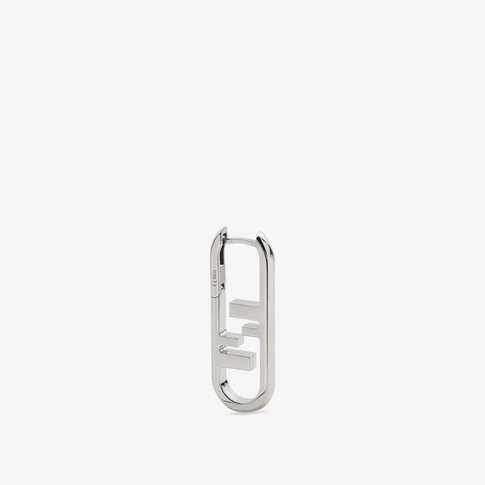Fendi Earrings Fendi O039Lock Earring Silvercolored Earring 8211 Men