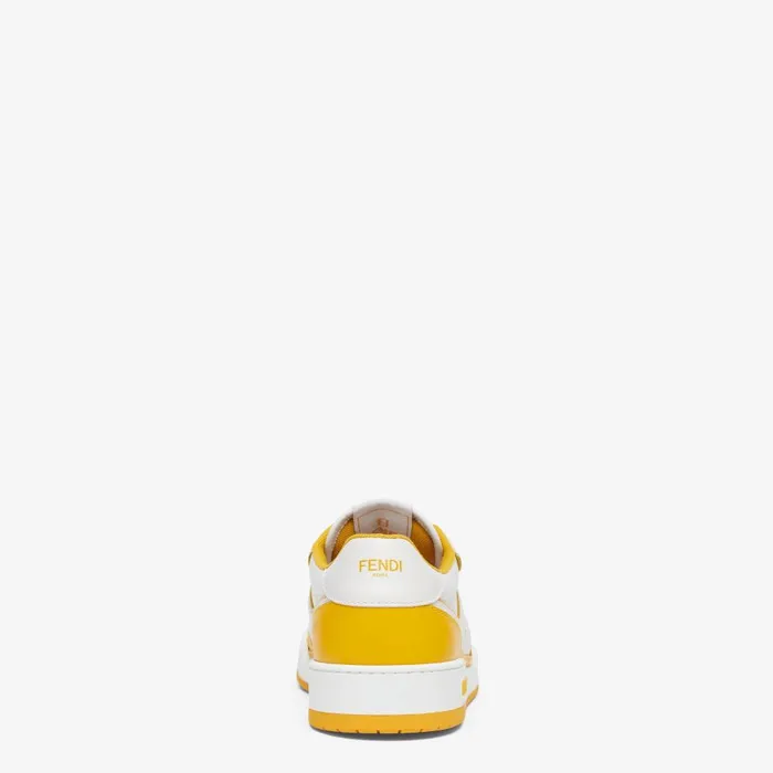 Fendi Fendi Match Fendi Match Sneakers Yellow Leather Lowtops 8211 Men
