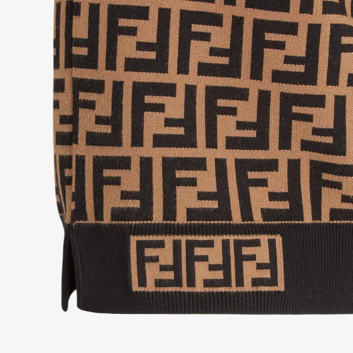 Fendi Knitwear Sweater FF Motif Sweater 8211 Women
