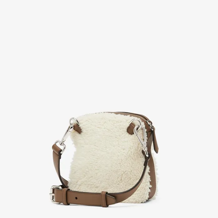 Fendi Mini Bags Toast Bag White Shearling Bag 8211 Men