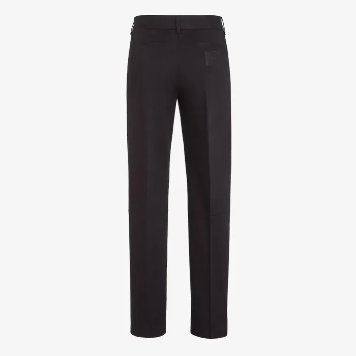Fendi Pants and Shorts Pants Black Fabric Pants 8211 Men
