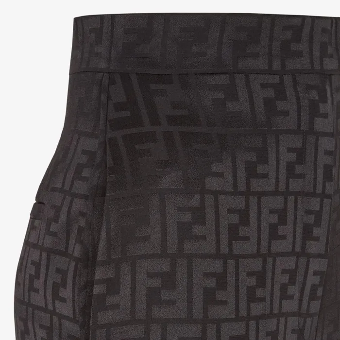 Fendi Pants and Shorts Pants Black Silk Pants 8211 Women
