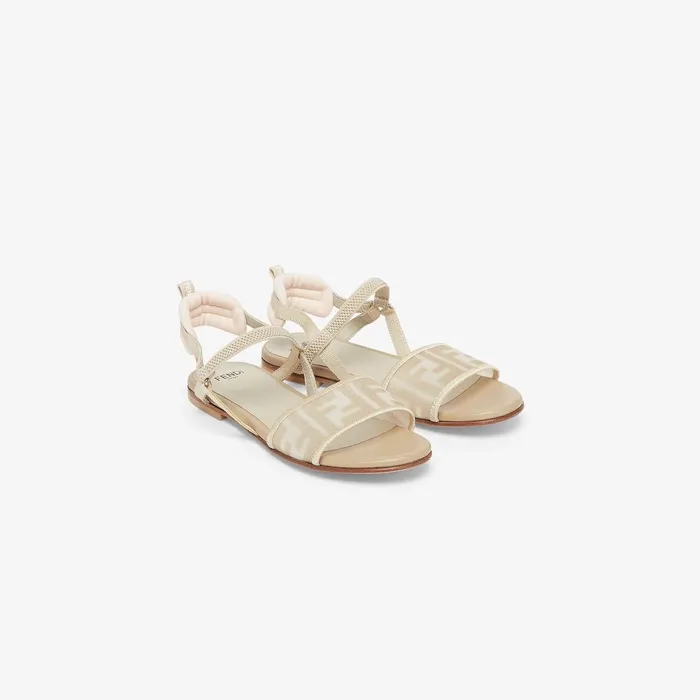 Fendi Shoes Junior Sandals Mesh Junior Sandals 8211 Kids