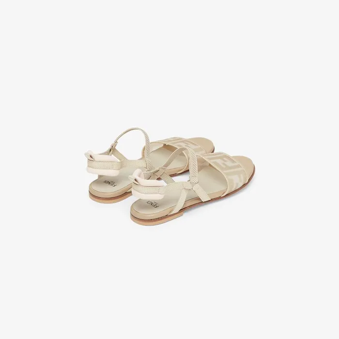 Fendi Shoes Junior Sandals Mesh Junior Sandals 8211 Kids