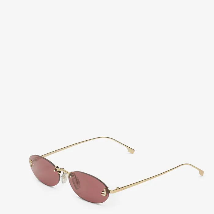 Fendi Sunglasses Fendi First Crystal Goldcolored Sunglasses 8211 Women