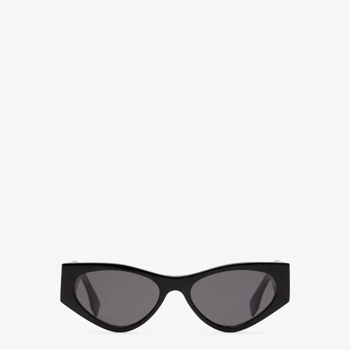 Fendi Sunglasses OLock Black Acetate Sunglasses 8211 Women