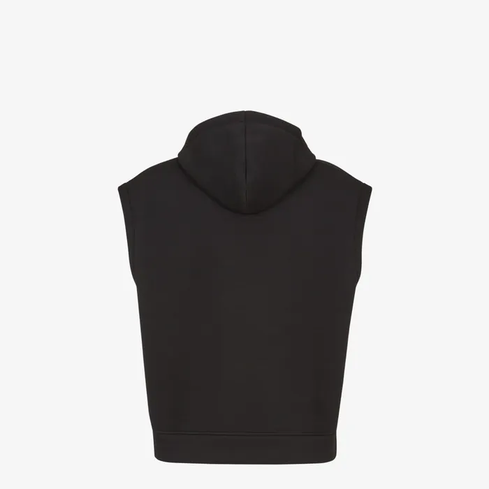 Fendi Sweatshirts Sweatshirt Black Cotton Sweatshirt 8211 Men