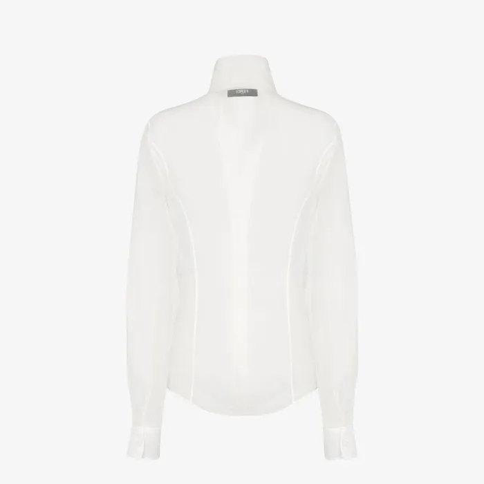 Fendi Tops and Shirts Shirt White Organza Shirt 8211 Women