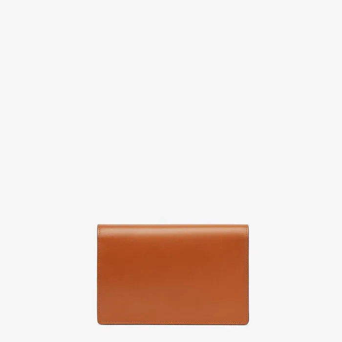 Fendi Wallets On Chain Wallet On Chain Brown Leather Minibag 8211 Women