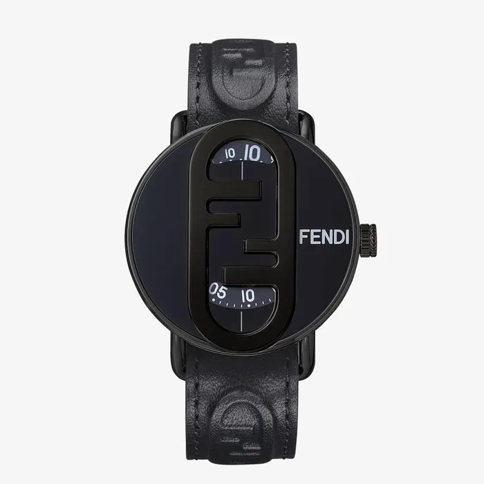 Fendi Watches O039Lock Round 42nbspmm 8211 Round Watch With O039Lock Logo 8211 Men