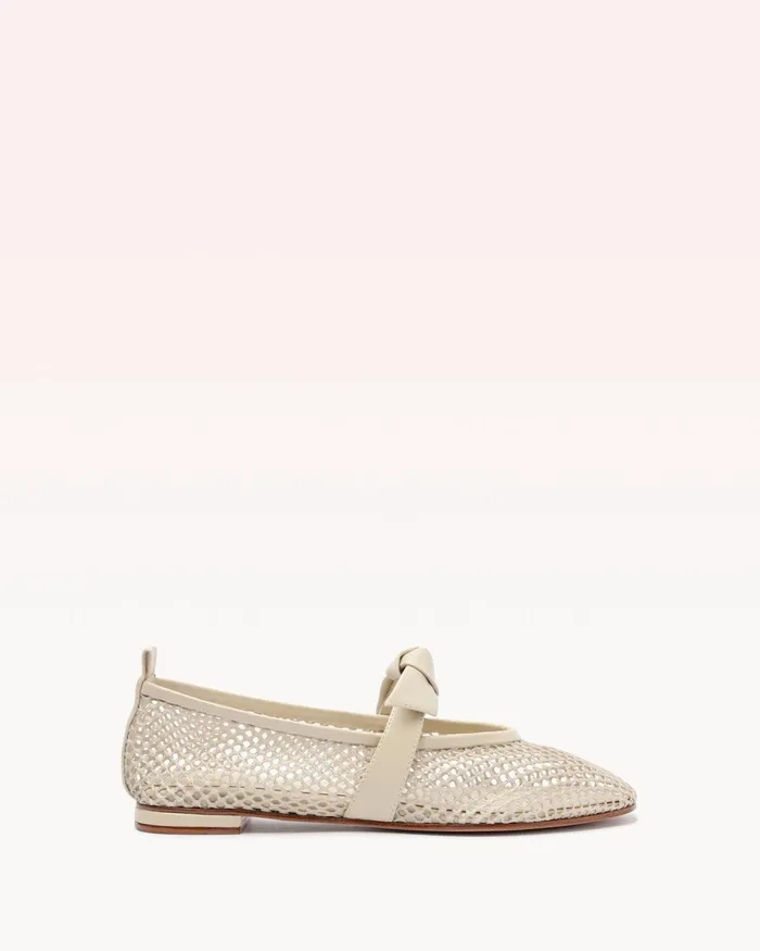 Flats Women Alexandre Birman Clarita Ballerina Mesh Dove Dove