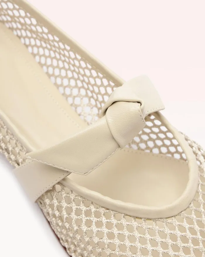 Flats Women Alexandre Birman Clarita Ballerina Mesh Dove Dove