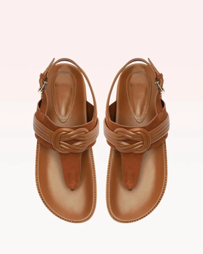 Flats Women Alexandre Birman Vicky Sandal Espresso