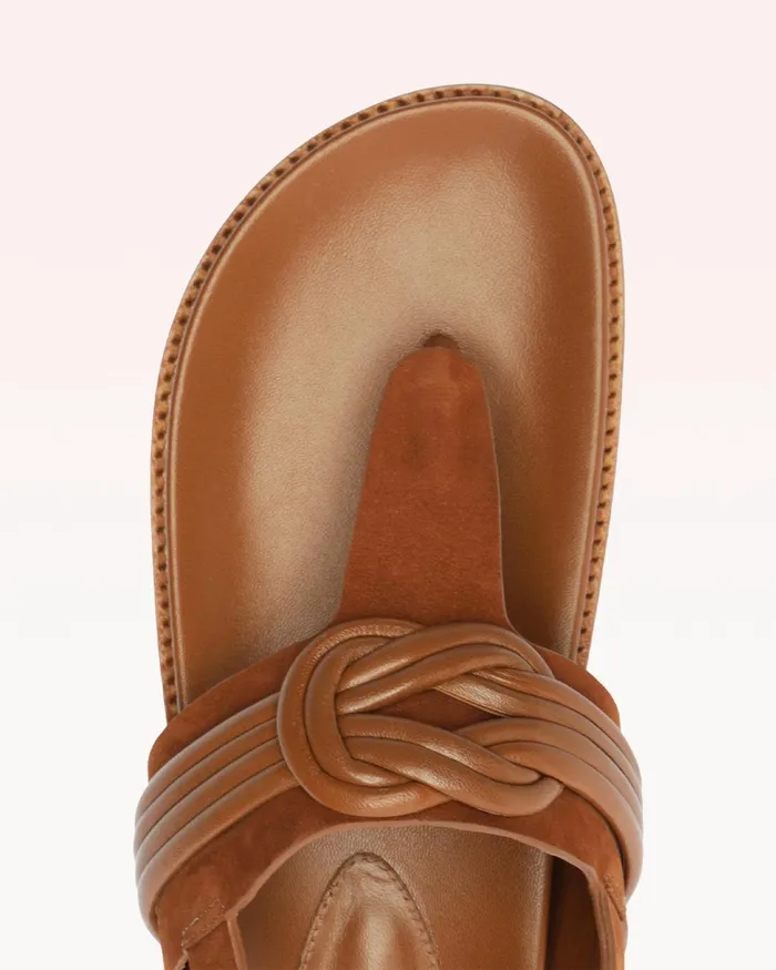 Flats Women Alexandre Birman Vicky Sandal Espresso