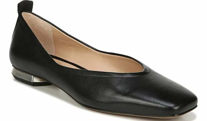 Flats Women Franco Sarto Franco Ailee Flat Black Leather