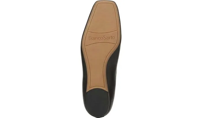 Flats Women Franco Sarto Franco Ailee Flat Black Leather