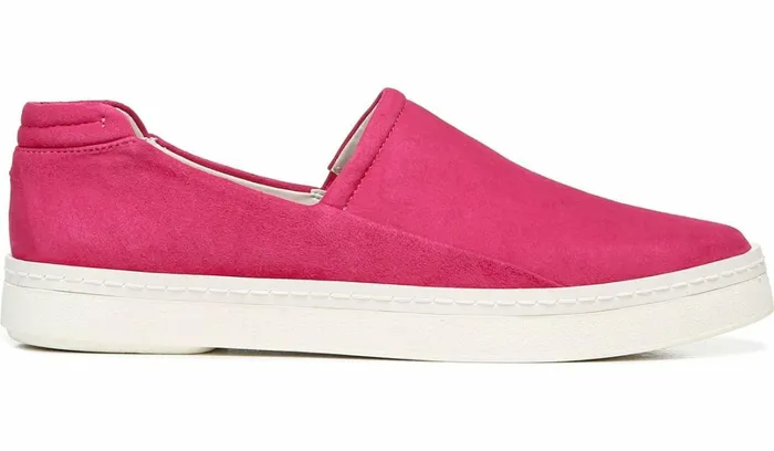 Flats Women Franco Sarto Franco Alma Slip On Sneaker Fuchsia Leather