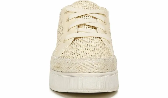 Flats Women Franco Sarto Franco Hyria Platform Sneaker Milk Woven Leather
