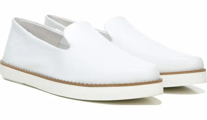 Flats Women Franco Sarto Franco Iconic Slip On White Leather