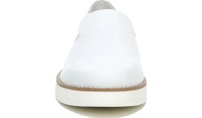 Flats Women Franco Sarto Franco Iconic Slip On White Leather