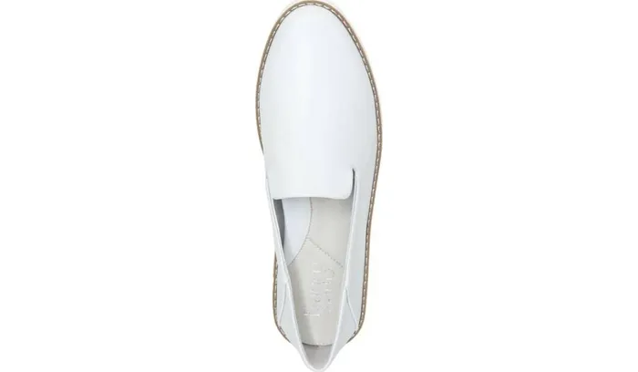 Flats Women Franco Sarto Franco Iconic Slip On White Leather