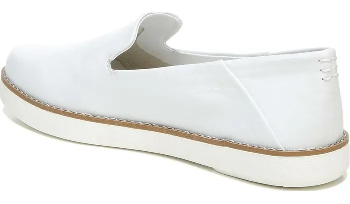 Flats Women Franco Sarto Franco Iconic Slip On White Leather