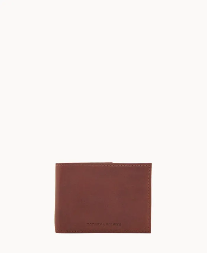 Florentine Billfold With Train Pass Chestnut ManWoman Dooney and Bourke Wallets Florentine Billfold With Train Pass Chestnut ManWoman Dooney and Bourke Wallets