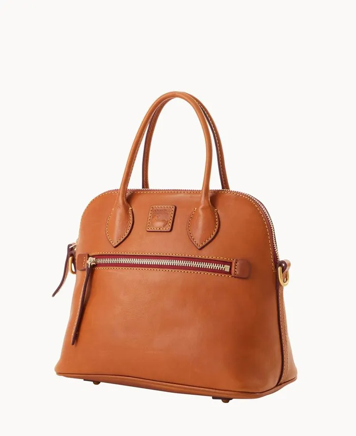 Florentine Domed Satchel Natural Woman Dooney and Bourke Satchels Florentine Domed Satchel Natural Woman Dooney and Bourke Satchels